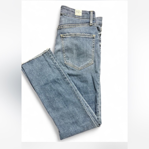 Frank & Eileen Derry Jeans size 27 Light blue wash Straight Legs - Picture 3 of 4